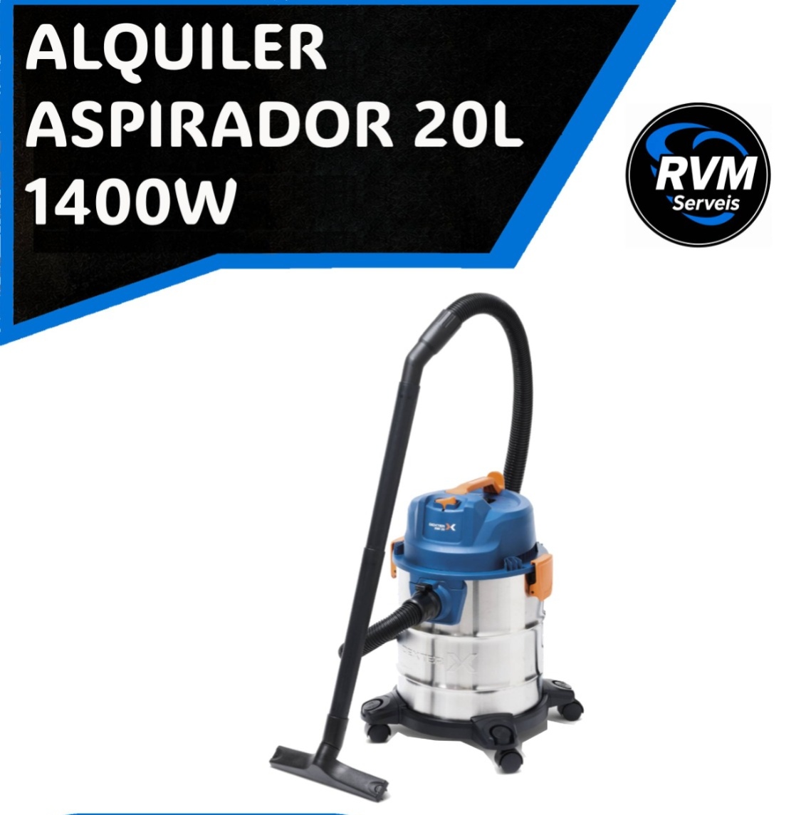 Aspirador 20L 1400W