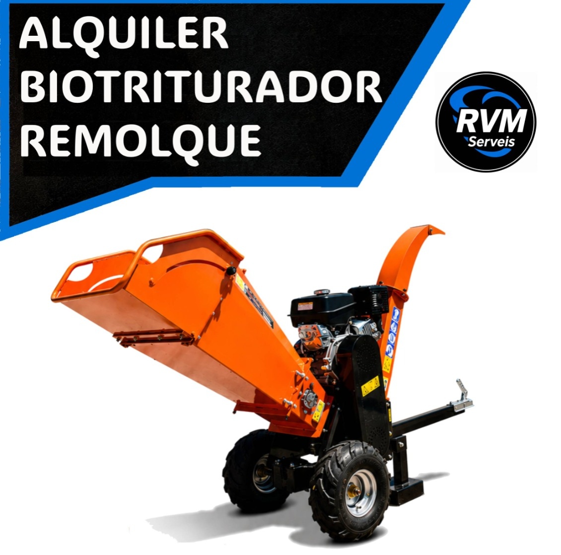 Biotriturador Remolque