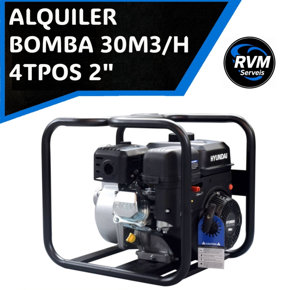 Bomba 30m3/h 4T 2"