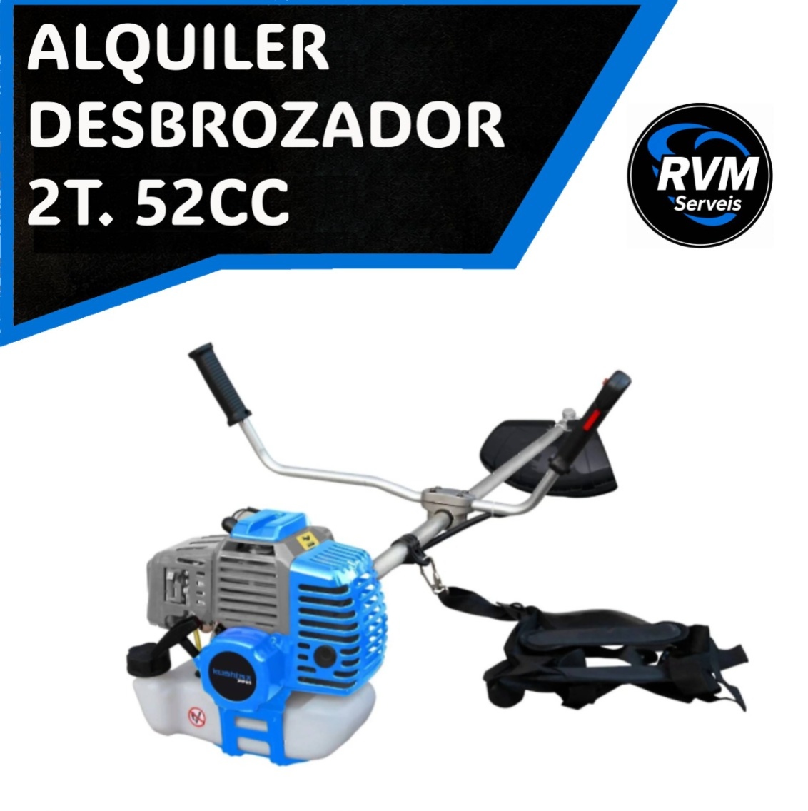 Desbrozador 2T. 52cc