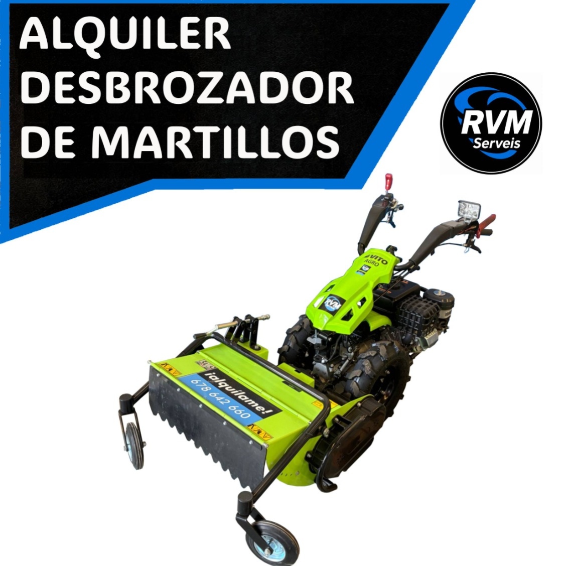 Desbrozador de Martillos Vito