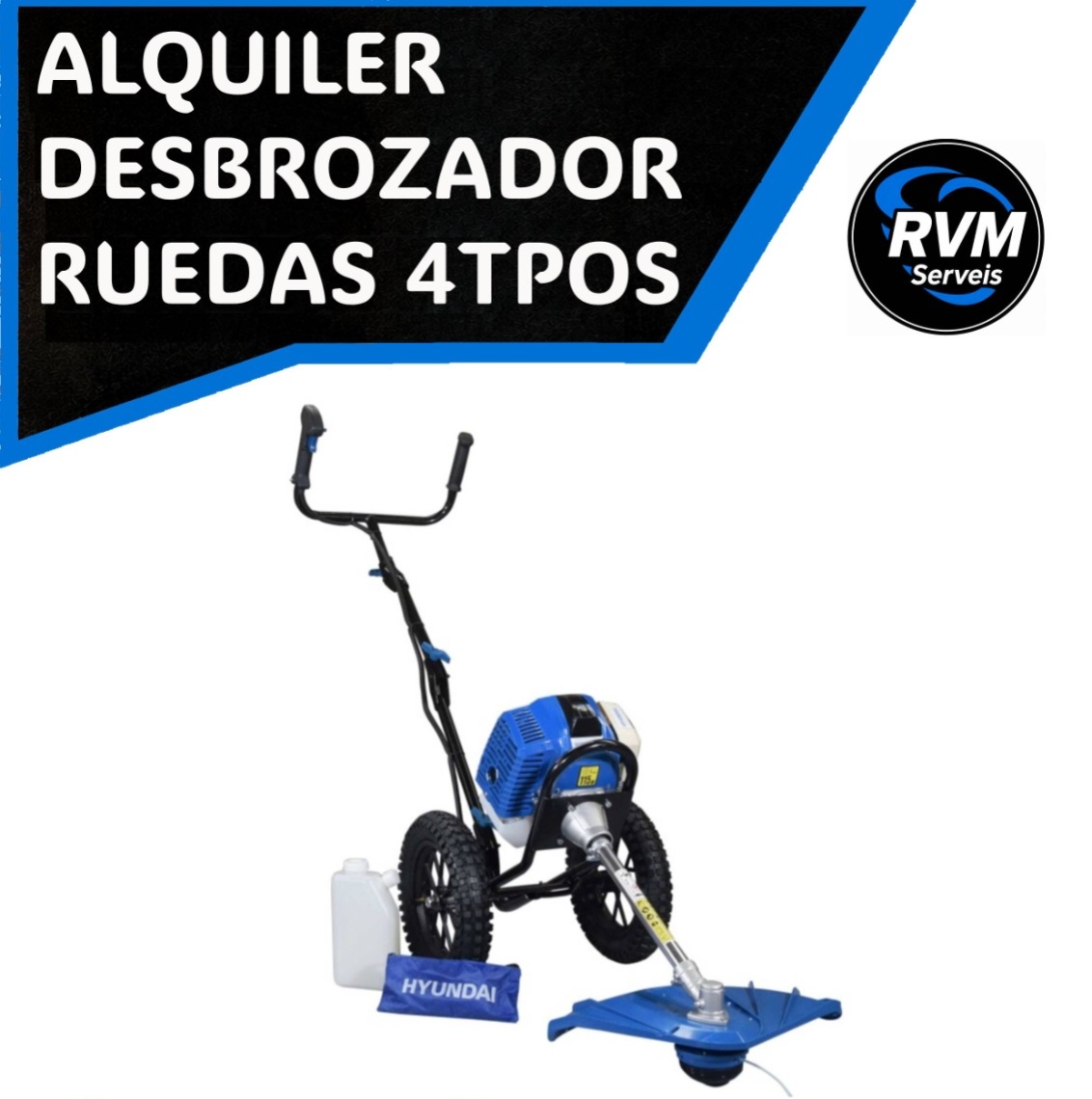 Desbrozador Ruedas 4Tpos